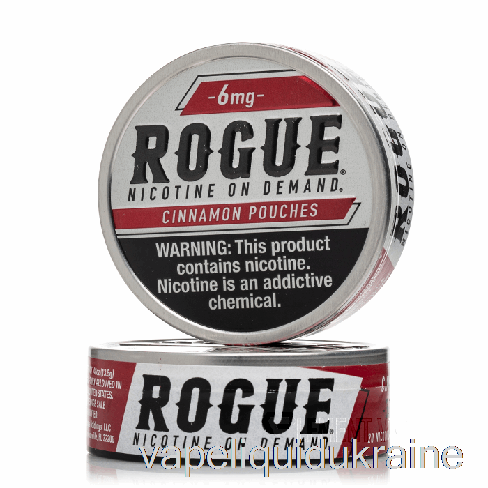 Vape Liquid Ukraine ROGUE Nicotine Pouches - CINNAMON 6mg (5-PACK)